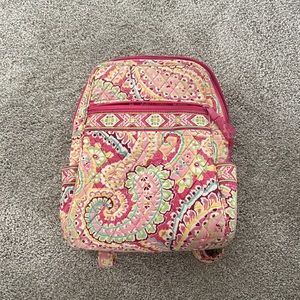 Pink Paisley Vera Bradley backpack
